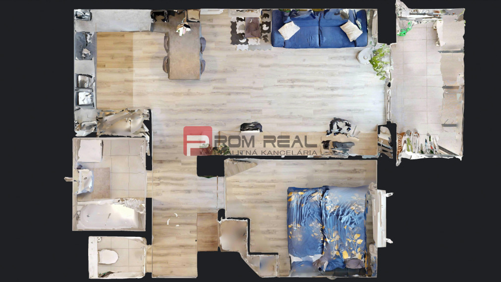 REZERVOVANÉ Na PREDAJ 2-izbový byt s balkónom  v tehlovej novostavbe – Pezinok, Mahulanka