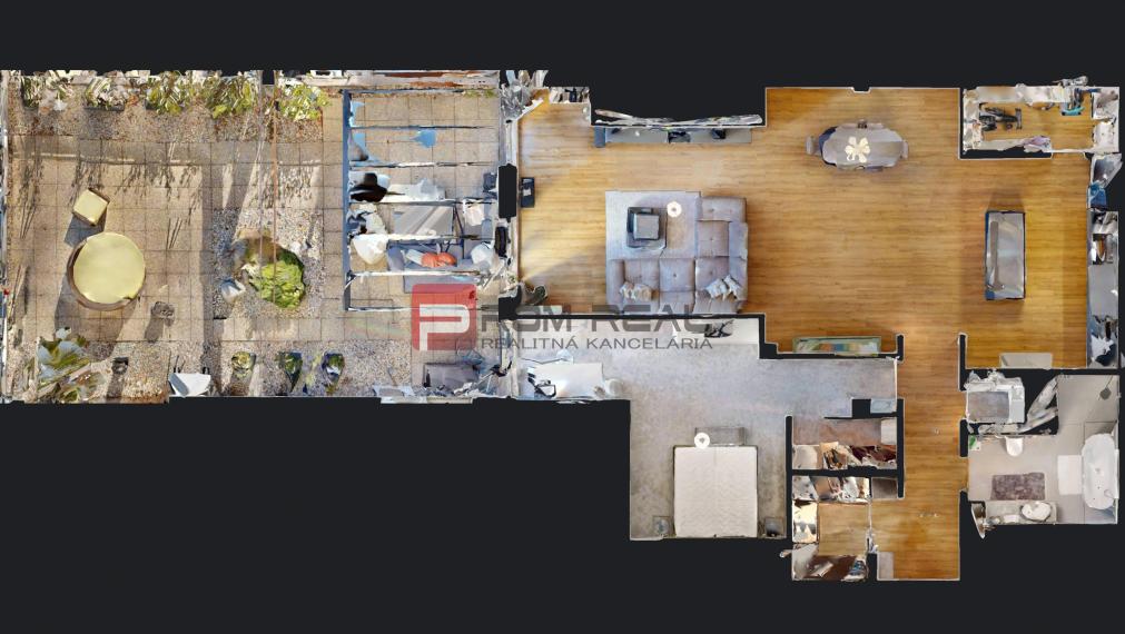 Veľkometrážny byt s veľkou terasou 207 m2 BA Koliba 🚵