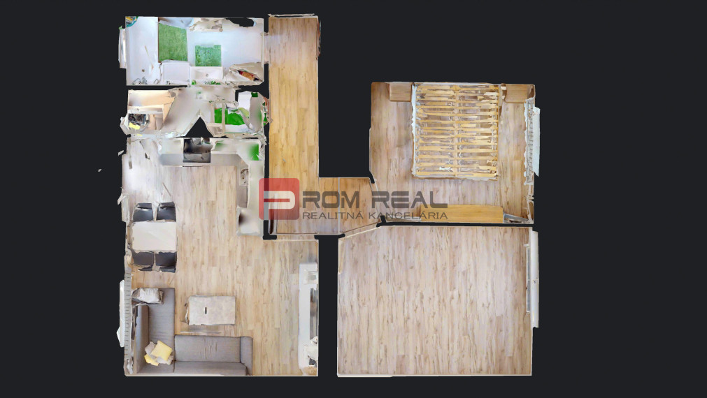 PRENÁJOM - 3i byt v obci Nová Bošáca