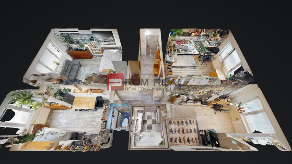 REZERVOVANÉ veľkého 3 izbového bytu