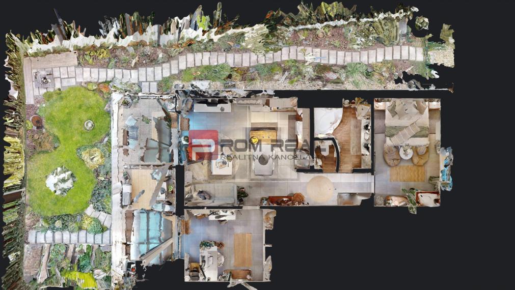 Exkluzívne na predaj krásny 3-izb.byt s dizajnovou záhradou a parkovaním vo Hviezdoslavove