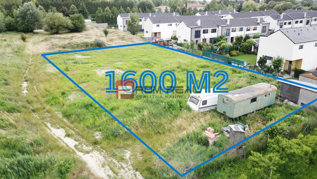 Investičný pozemok 1600 m2 Marianka Intravilán Skvelé ROI