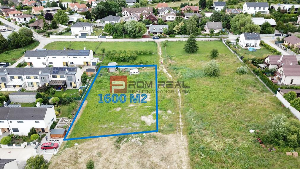 Investičný pozemok 1600 m2 Marianka Intravilán Skvelé ROI