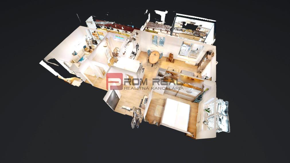 Prenájom 3i byt v novostavbe s veľkou terasou, Modra