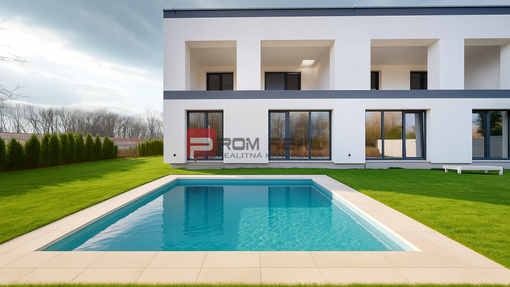 3D obhliadka - 5-izbový rodinný dom kúsok od Dunajskej Stredy