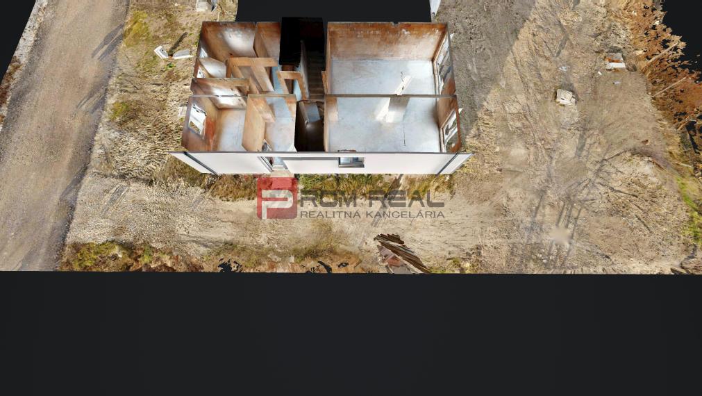 3D obhliadka - 5-izbový rodinný dom kúsok od Dunajskej Stredy