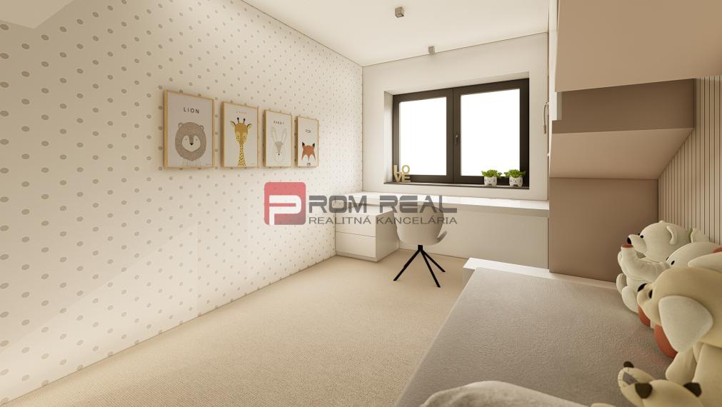 3-izbový byt (65 m²) s loggiou a PARKOVANÍM ZDARMA od 187 999 € – Rezidencia Potôčik, Báhoň.