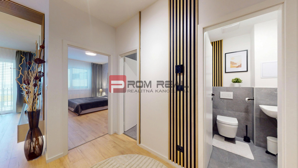 Na prenájom 2 izbová moderná novostavba s terasou Rovinka