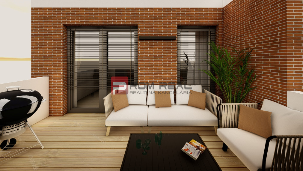 3-izbový byt (65 m²) s loggiou a PARKOVANÍM ZDARMA od 187 999 € – Rezidencia Potôčik, Báhoň.