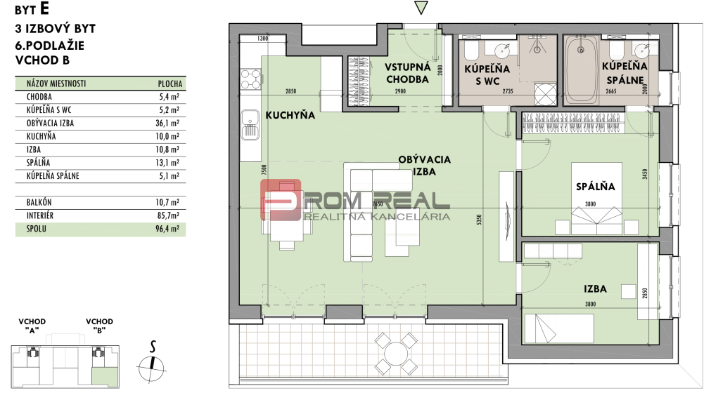 PREDPREDAJ 2-3-4 BYTOV V REZIDENCII POTÔČIK BÁHOŇ