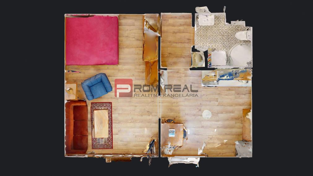 Prenájom 1 izbového bytu - Gajova ulica