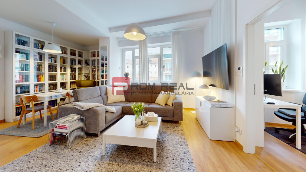 3i byt v centre Bratislavy, kompletne zrekonštruovaný – Špitálska ulica