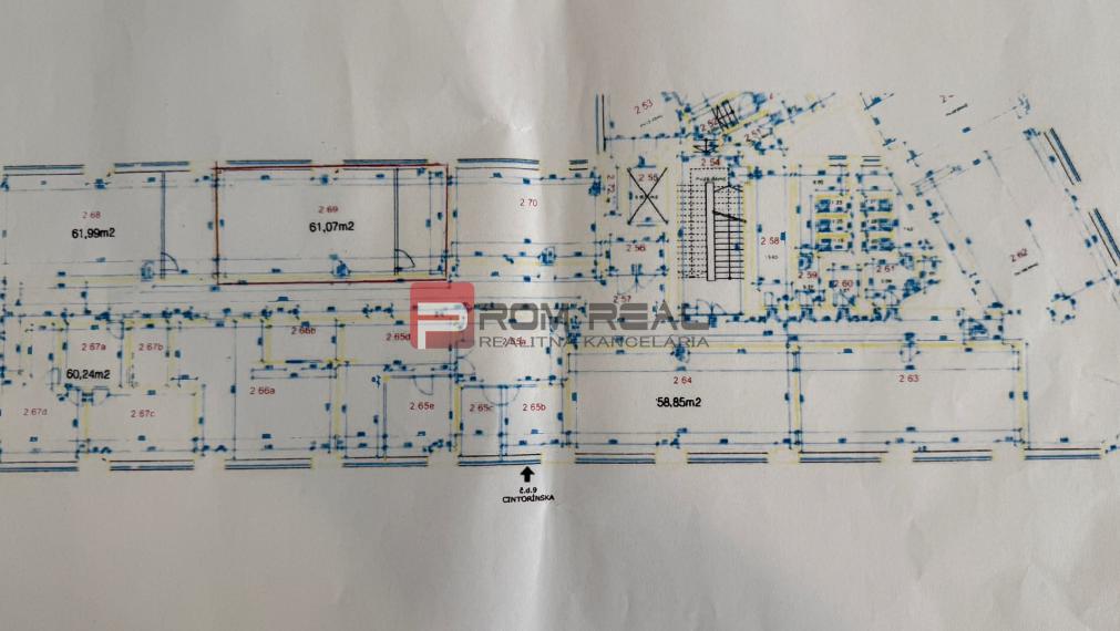 Skvelá ponuka kancelária 60 m2 v centre Bratislavy