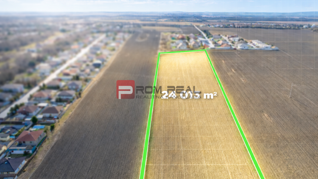 INVESTIČNÁ PRÍLEŽITOSŤ – Rozvojový pozemok v obci Dunajská Lužná