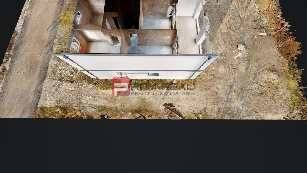 3D obhliadka - 5-izbový rodinný dom kúsok od Dunajskej Stredy