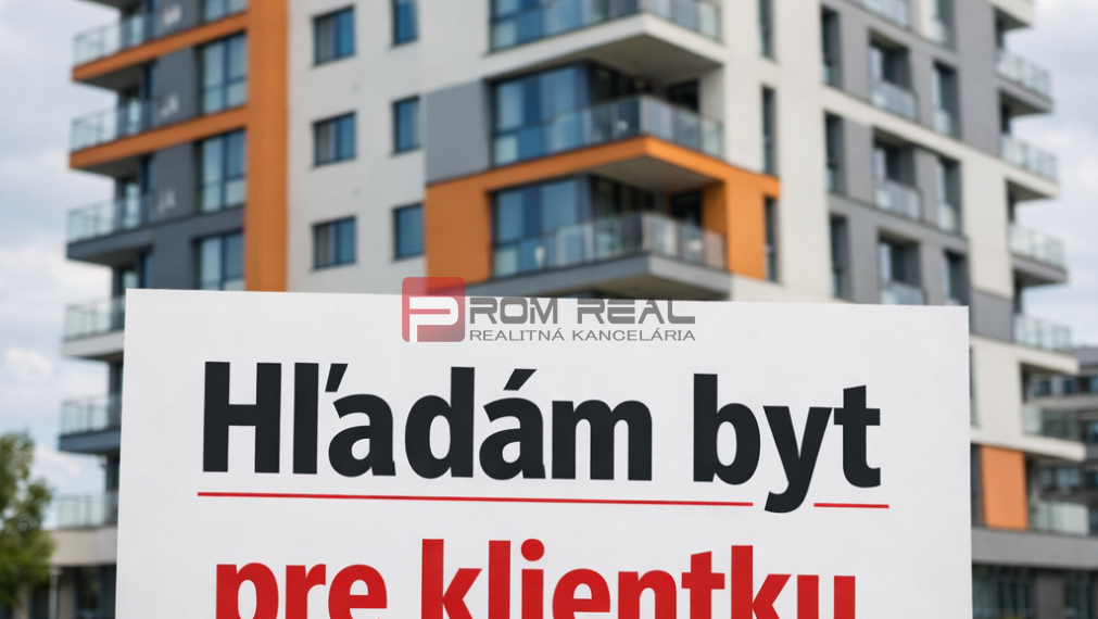 KÚPIM - 3i byt v centre Pezinka