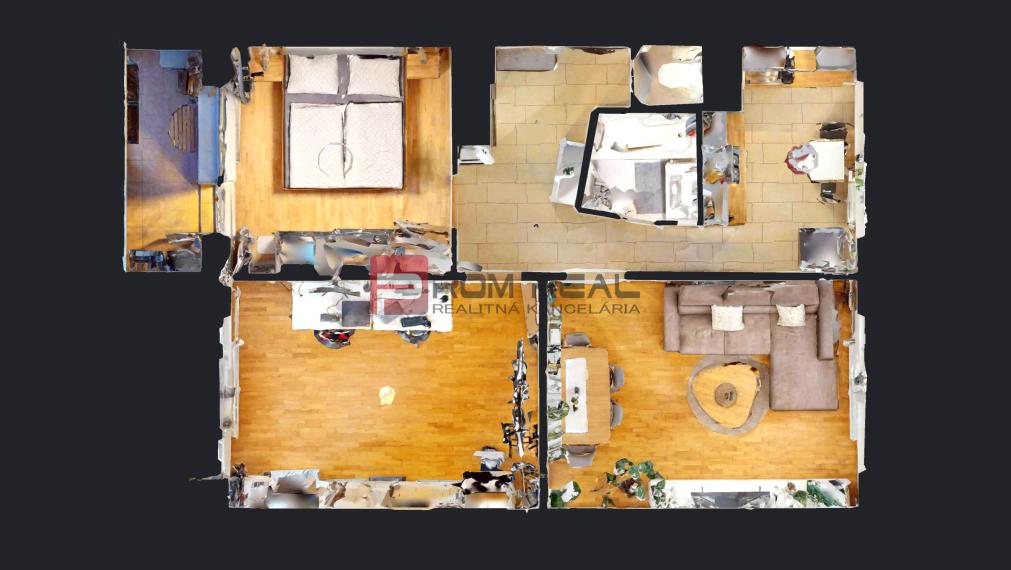 PREDAJ 3-izbový, svetlý byt v širšom centre, SENEC