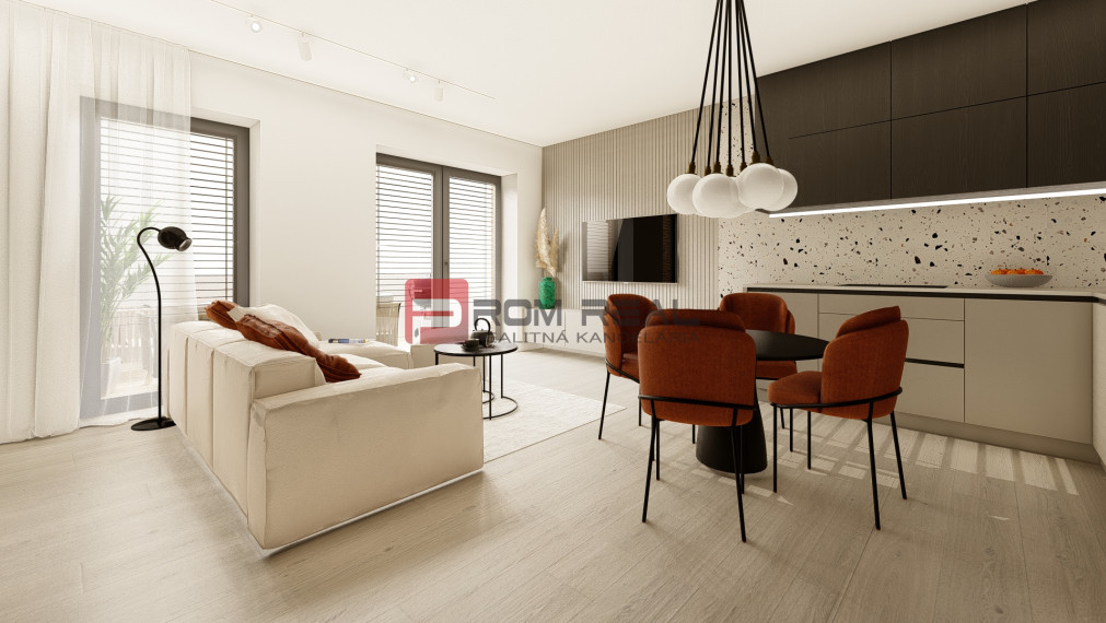 3-izbový byt (65 m²) s loggiou od 187 999 € – Rezidencia Potôčik, Báhoň.