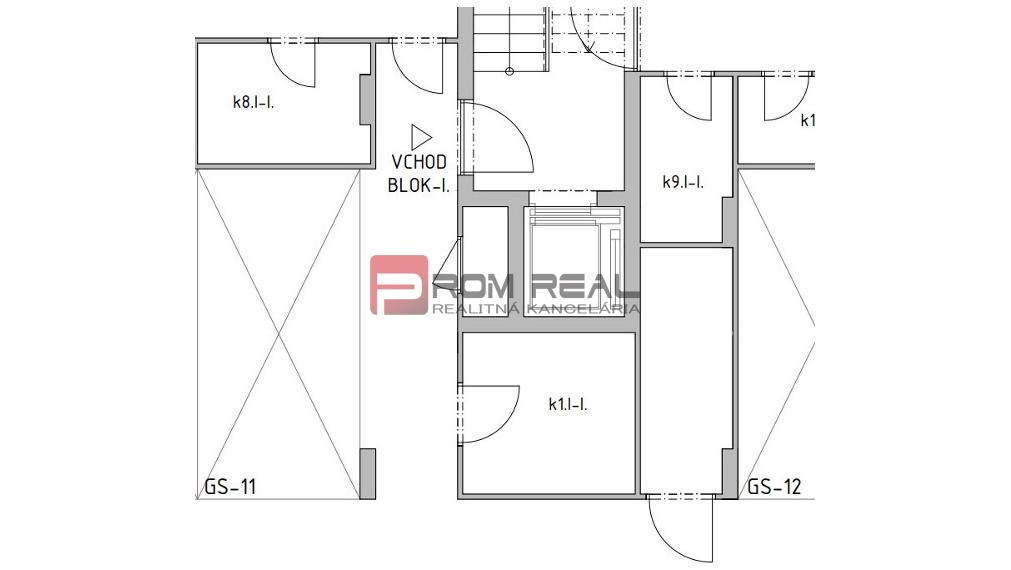 Na prenájom sklad prístupný z garáže autom Ivanka pri Dunaji