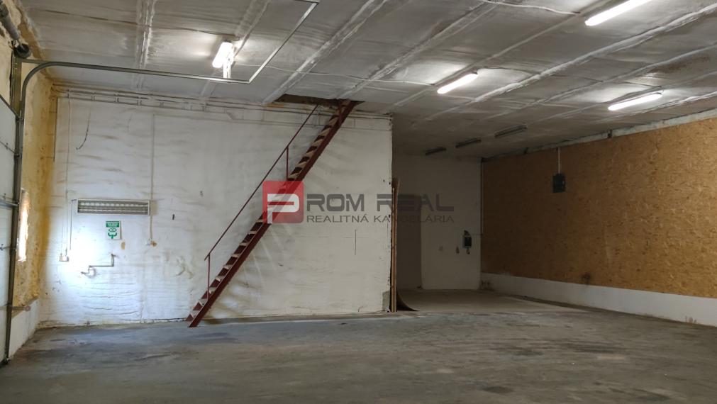 Flexibilný priestor pre výrobu a sklad (489 m²) v areáli AMEX PARK