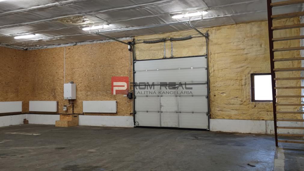 Flexibilný priestor pre výrobu a sklad (489 m²) v areáli AMEX PARK