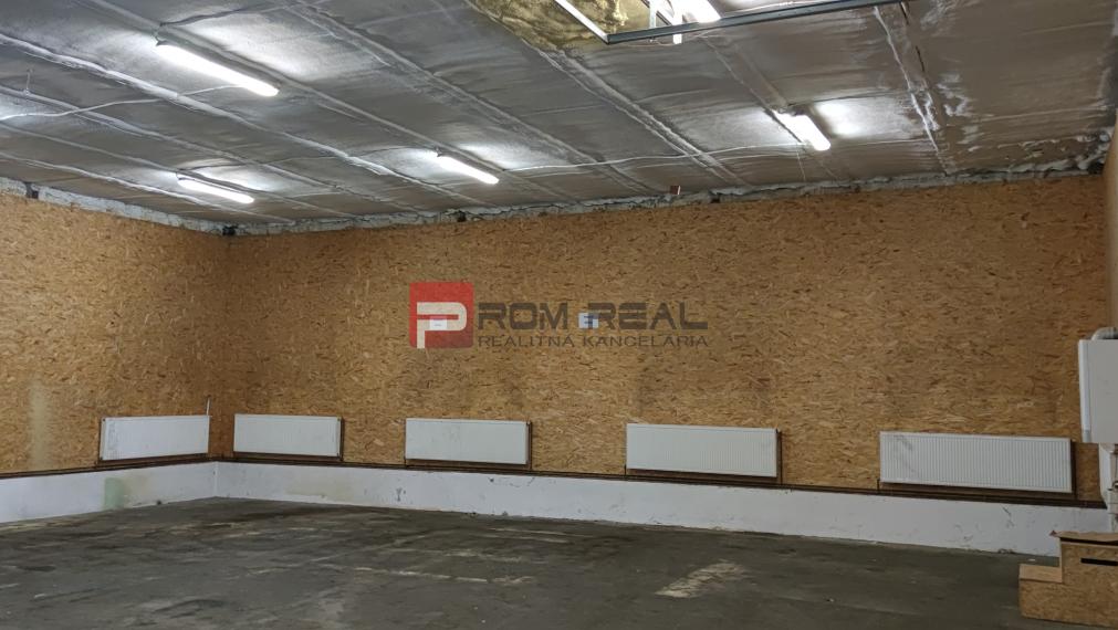 Flexibilný priestor pre výrobu a sklad (489 m²) v areáli AMEX PARK