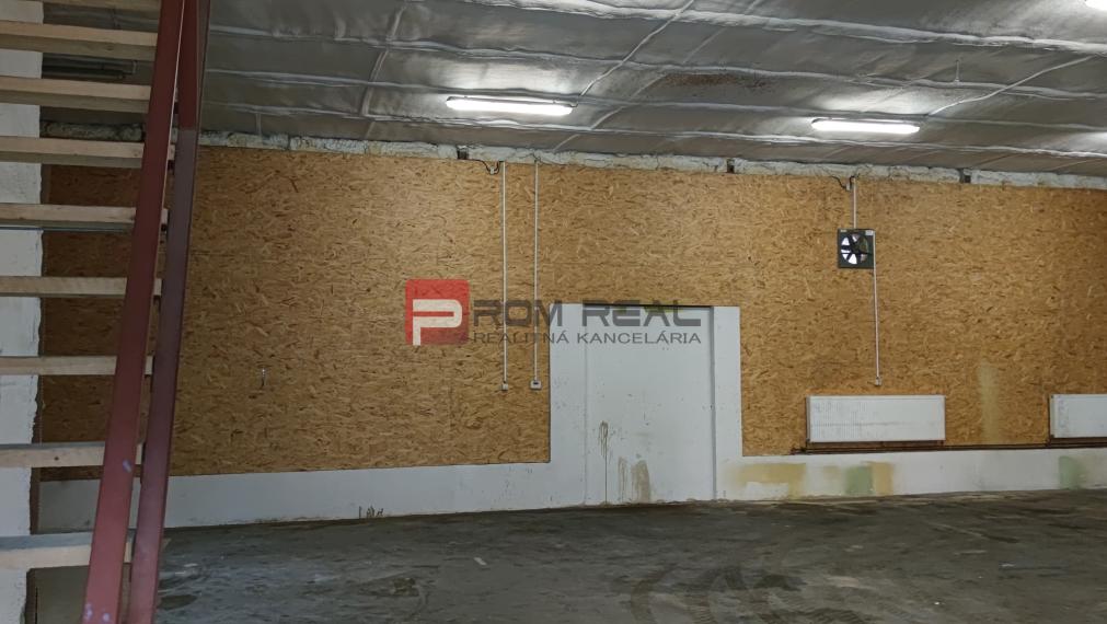 Flexibilný priestor pre výrobu a sklad (489 m²) v areáli AMEX PARK