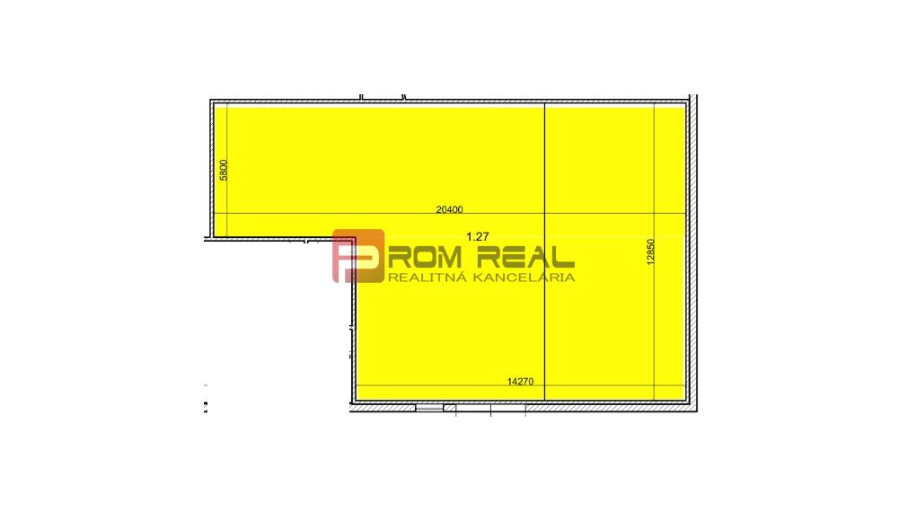 Flexibilný priestor pre výrobu a sklad (489 m²) v areáli AMEX PARK