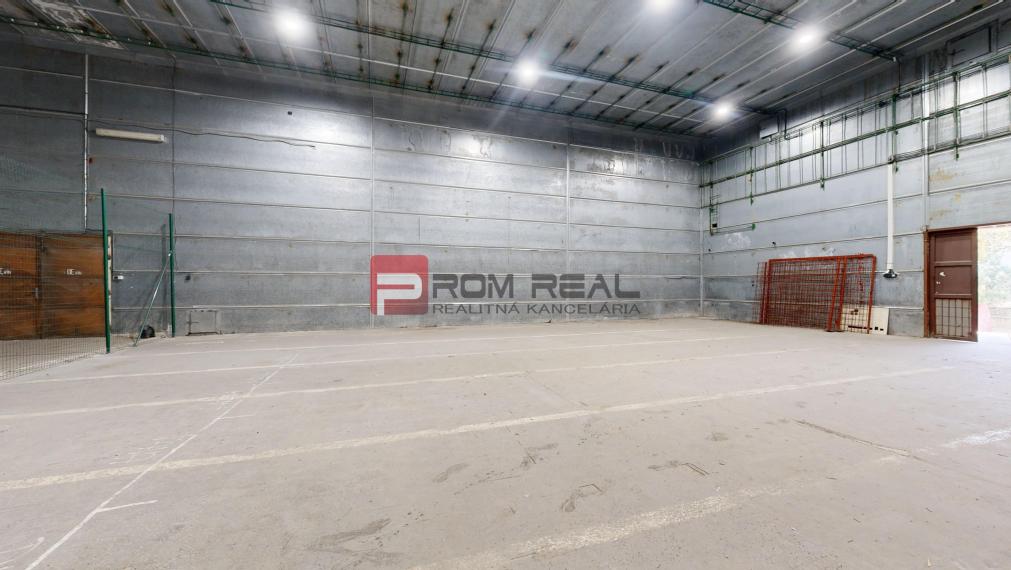Flexibilný priestor pre výrobu a sklad (489 m²) v areáli AMEX PARK