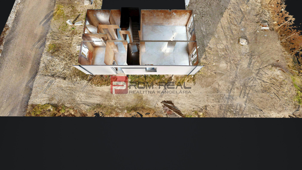 3D obhliadka - 5-izbový rodinný dom kúsok od Dunajskej Stredy