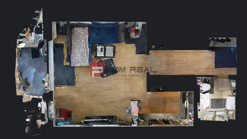 PRENÁJOM 1 izbový pekný byt Podunajské Biskupice, Bratislava