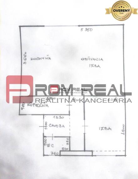PRENÁJOM zariadený 1,5 izbový útulný byt v centre