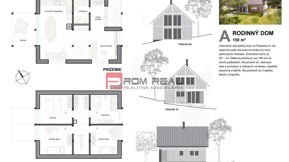 PREDAJ stavebných pozemkov MODRA Harmónia - 1068m2, 1656m2, 2725m2