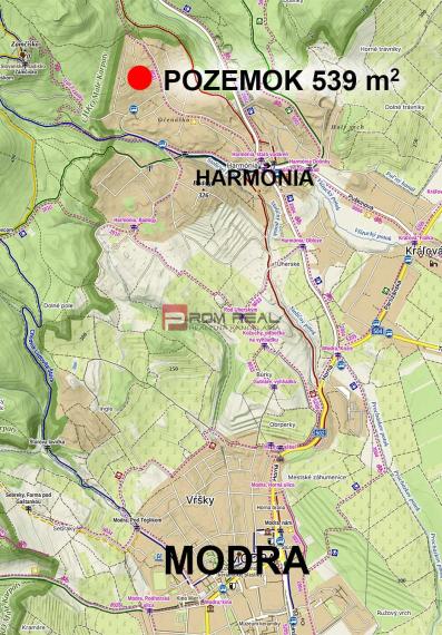 Pozemok Harmónia 539 m2 + STAVEBNÉ POVOLENIE