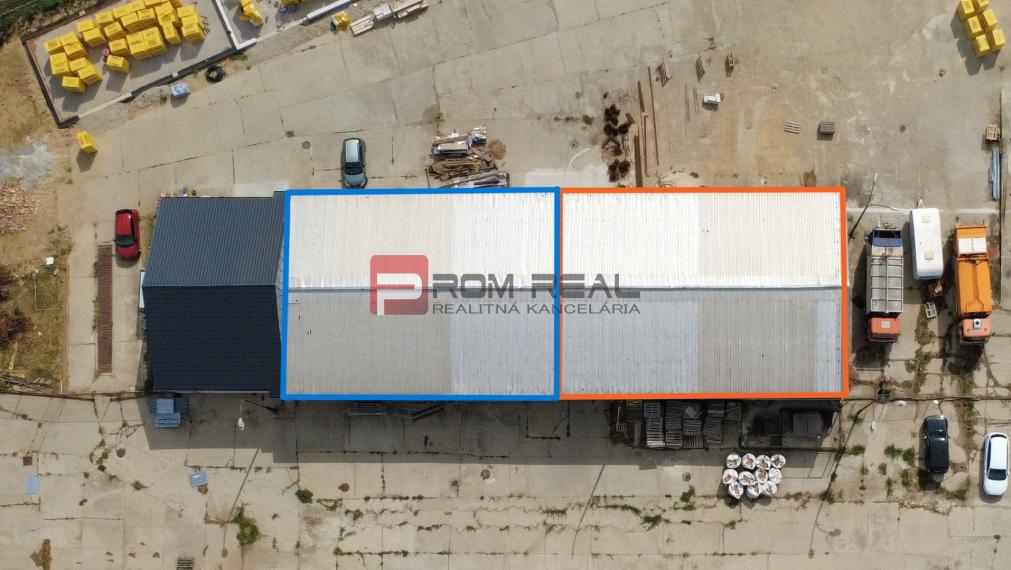 Skladová hala 300 m2 v novom areáli, Budmerice