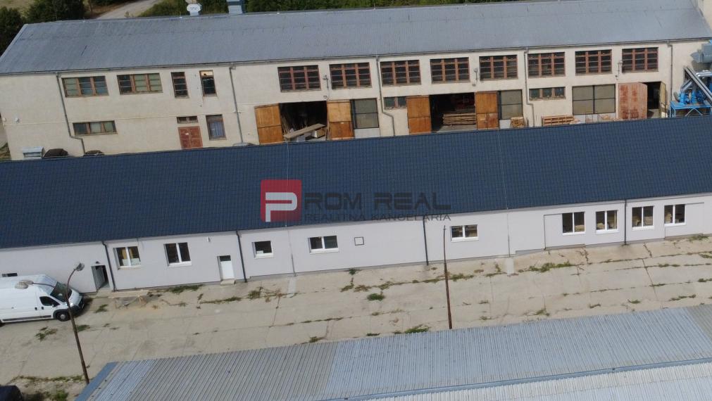 Nová hala 472 m² + dvor 1 812 m² – Budmerice