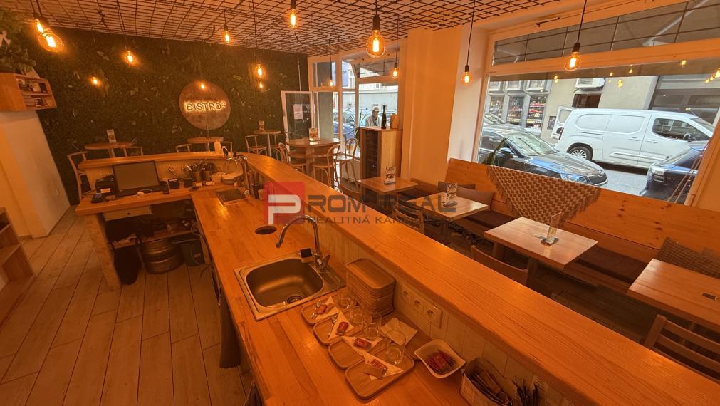 PRENÁJOM - Zabehnuté Bistro v centre BA na odstúpenie 🍵