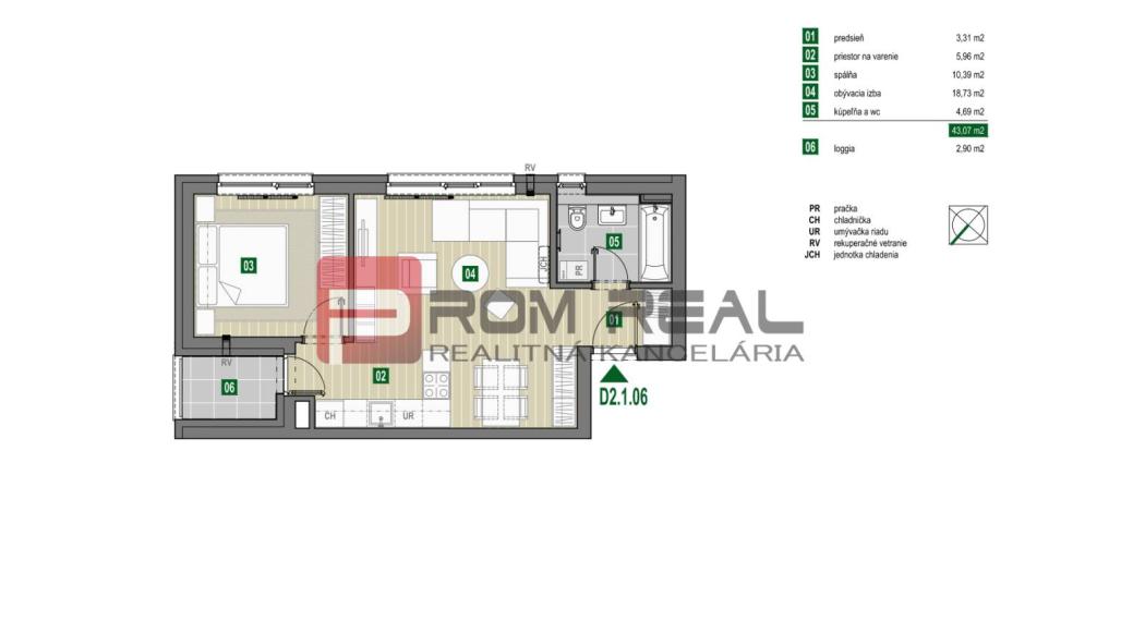 Sale One bedroom apartment, One bedroom apartment, Pezinok, Slovakia