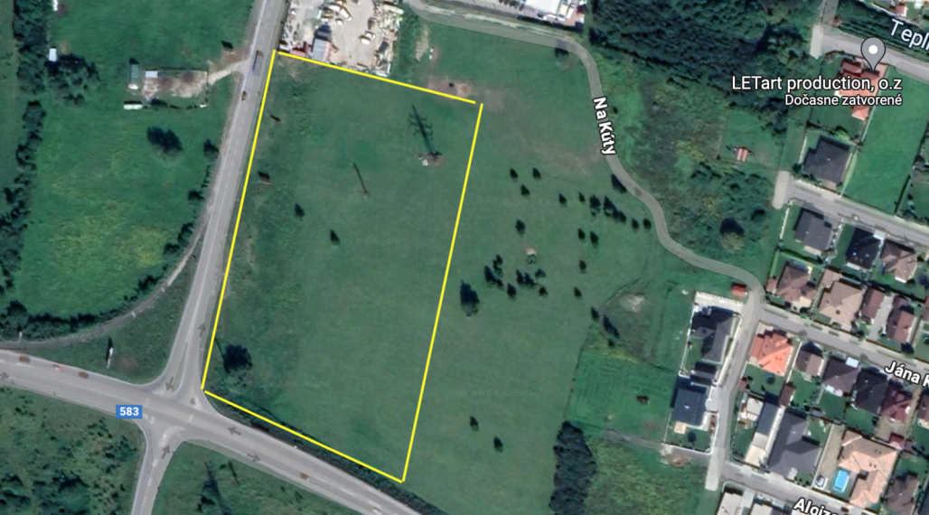 ponúknite pozemok C parcela (okrem ornej pôdy)