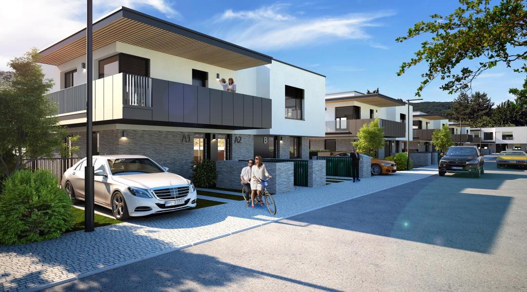 Predaj: 3-i byt so záhradou v projekte PRI KAPLNKE – Dubová