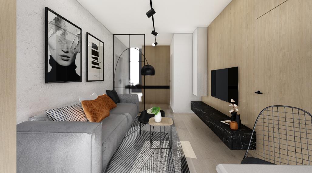 2-izbové byty (54,9 m²) s predzáhradkou a terasou od 158 999 €