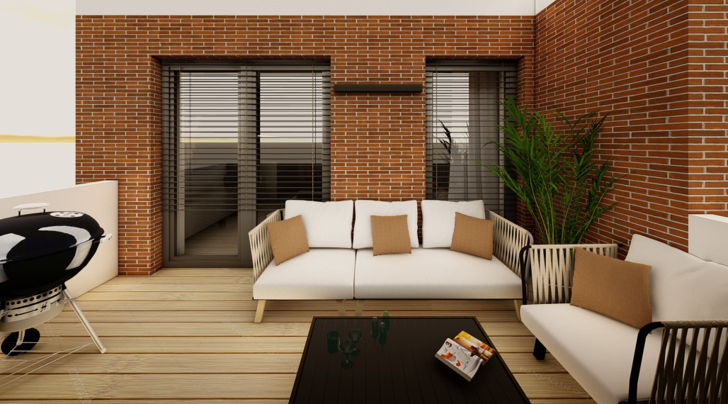 3-izbový byt (65 m²) s loggiou a PARKOVANÍM ZDARMA od 187 999 € – Rezidencia Potôčik, Báhoň.