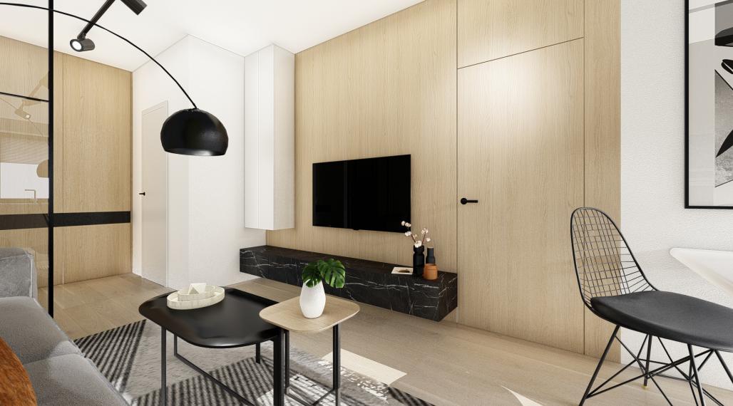 2-izbové byty s predzáhradkou a terasou od 158 999 €