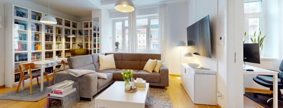 3i byt v centre Bratislavy, kompletne zrekonštruovaný – Špitálska ulica