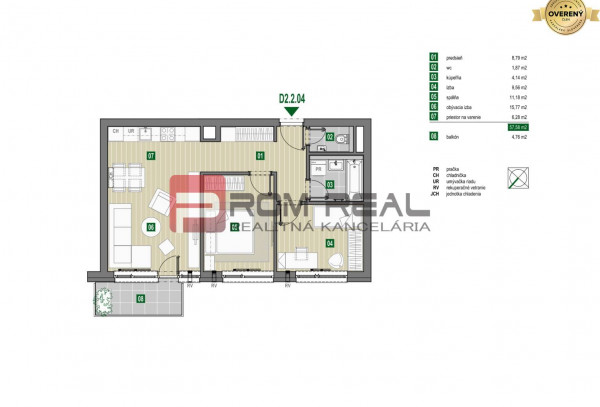 Sale Two bedroom apartment, Two bedroom apartment, Pezinok, Slovakia