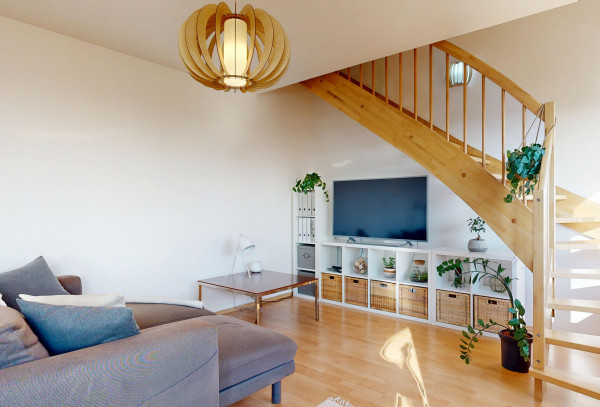 3 izbový moderný byt s rozlohou 80m² a podkrovím navyše