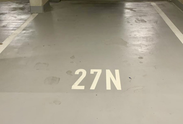 Parkovacie státie v garáži stavby Magnolia 3 na ulici Hraničná