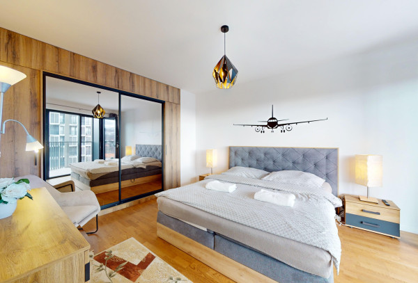 Na prenájom 2 izb. byt s parkovaním a veľkou terasou Guthaus