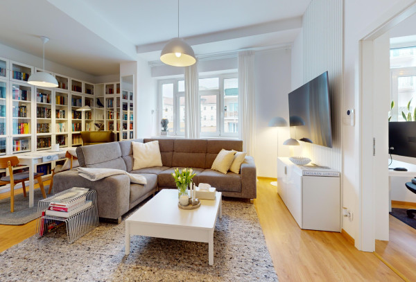 3i byt v centre Bratislavy, kompletne zrekonštruovaný – Špitálska ulica