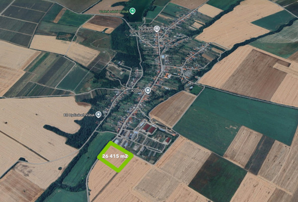 Pozemok priemyselná a výrobná výstavba 26415 m2 Vištuk